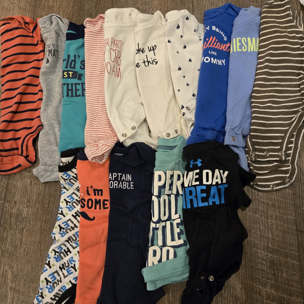 Assorted Baby Onesies Set